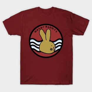 Water Rabbit Portrait Chinese Zodiac T-Shirt